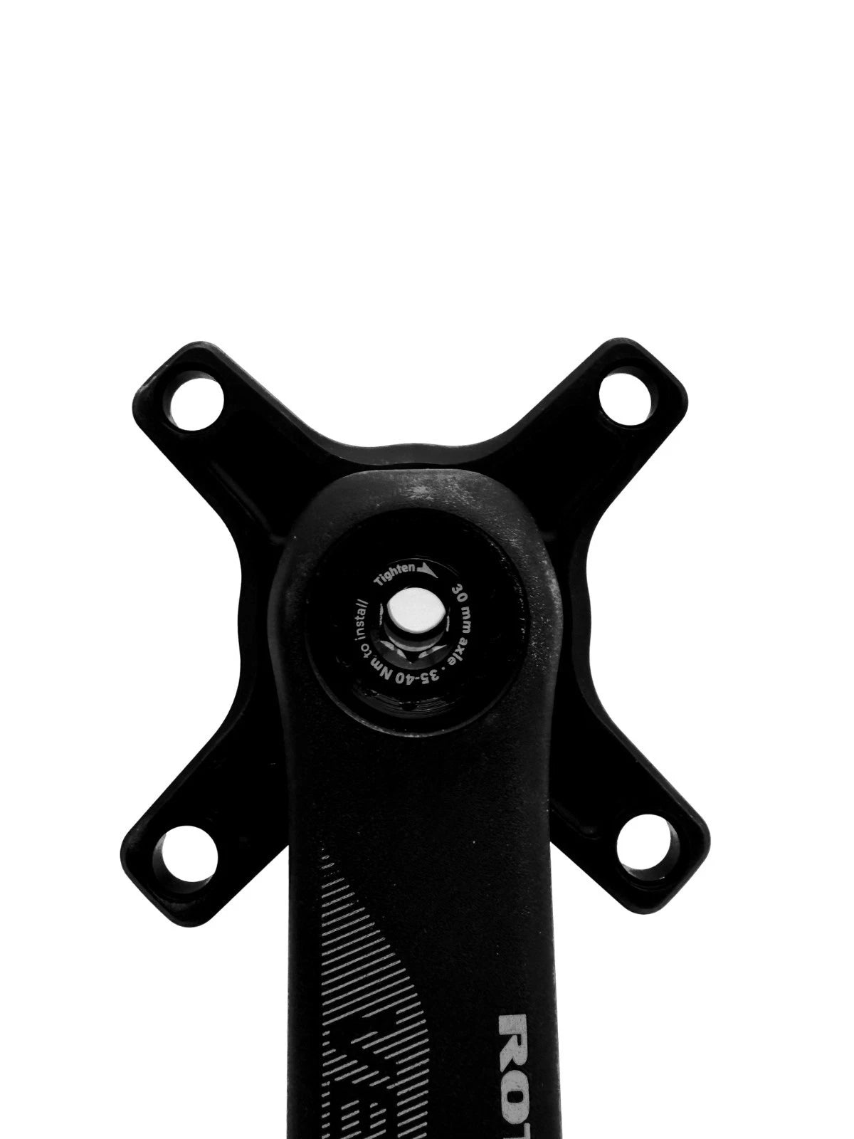 Rotor Vegast Crank Arm Set With 4 Bolt Spider - Sportandleisure.com