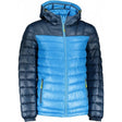 ICEPEAK Leal Men's Quilted Water Repellent Jacket - Sky Blue - Sport & Leisure