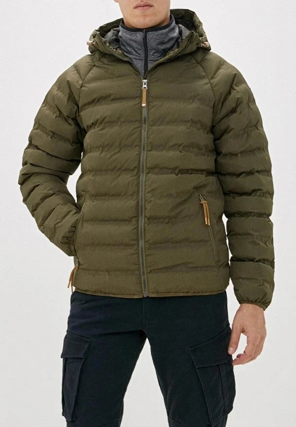 ICEPEAK Anvik Mens Padded Winter Insulated Hooded Jacket - Choose Colour / Size - Sport & Leisure