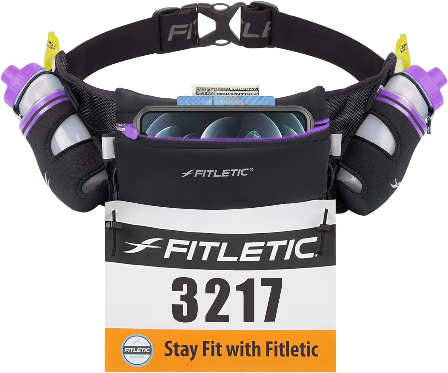 Fitletic Hydra 16 Hydration / Running Belt – Sport & Leisure