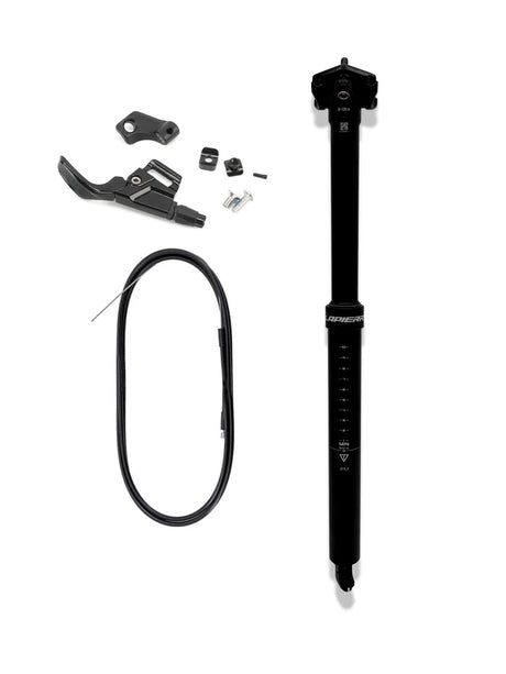 Lapierre x TranzX JD-YSP18 31.6mm Internal Route Dropper Post - Black - Sportandleisure.com
