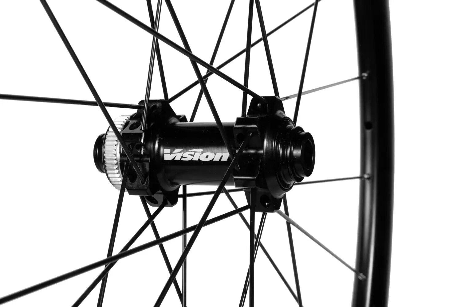 Vision Team 35 Thru Axle Tubeless Ready Disc Wheelset - SRAM