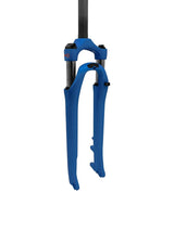 SR Suntour NEX RL DS 700c Lockout Suspension Fork - Matt Blue - 63mm Travel - Sportandleisure.com