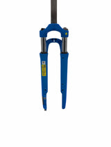 SR Suntour NEX RL DS 700c Lockout Suspension Fork - Matt Blue - 63mm Travel - Sportandleisure.com
