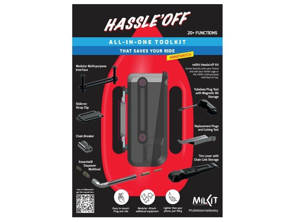 milKit Hassle'Off Multi Tool - Lightweight & Portable Multi Tool - Sportandleisure.com