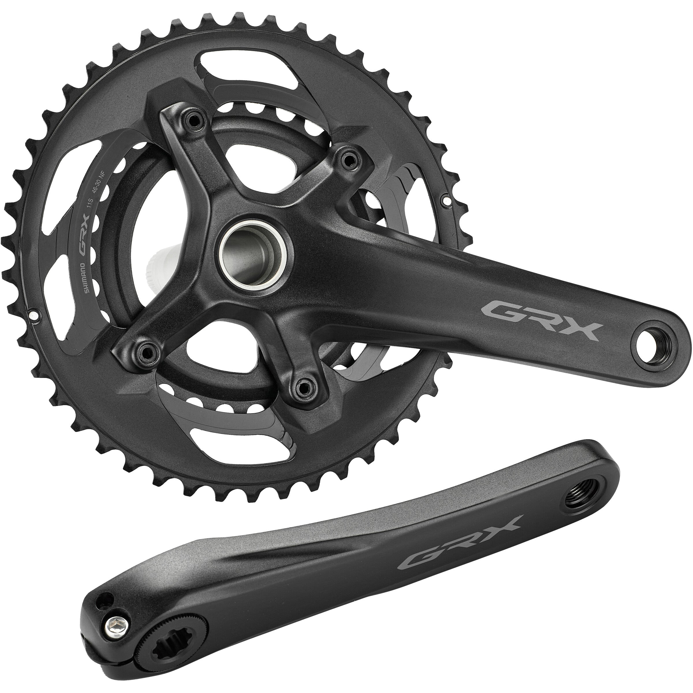 Shimano GRX FC RX600 2x Chainset 46 30 165mm