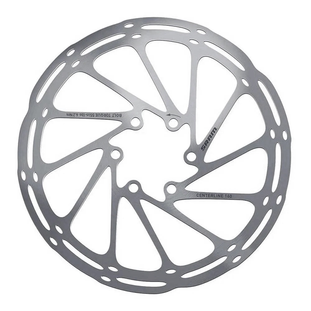 SRAM CenterLine Rounded 6 Bolt Rotor - Sportandleisure.com