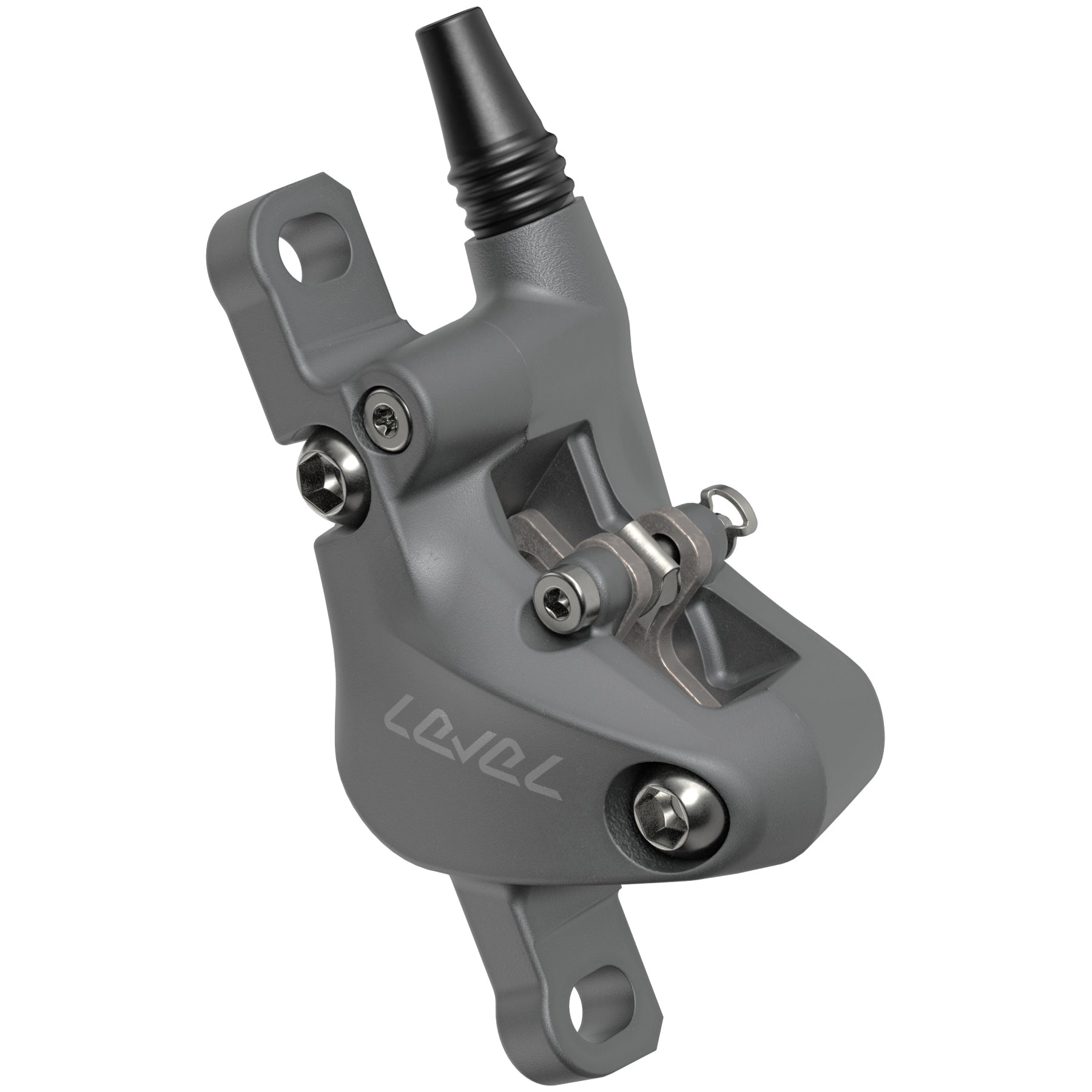 SRAM Level Bronze Stealth 2 Piston Disc Brake Set - Dark Polar