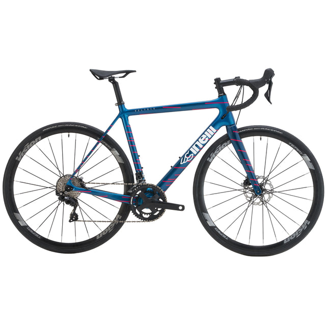 Cinelli Veltrix Disc Road Bike - Shimano 105 R7000 - Blue - Sportandleisure.com