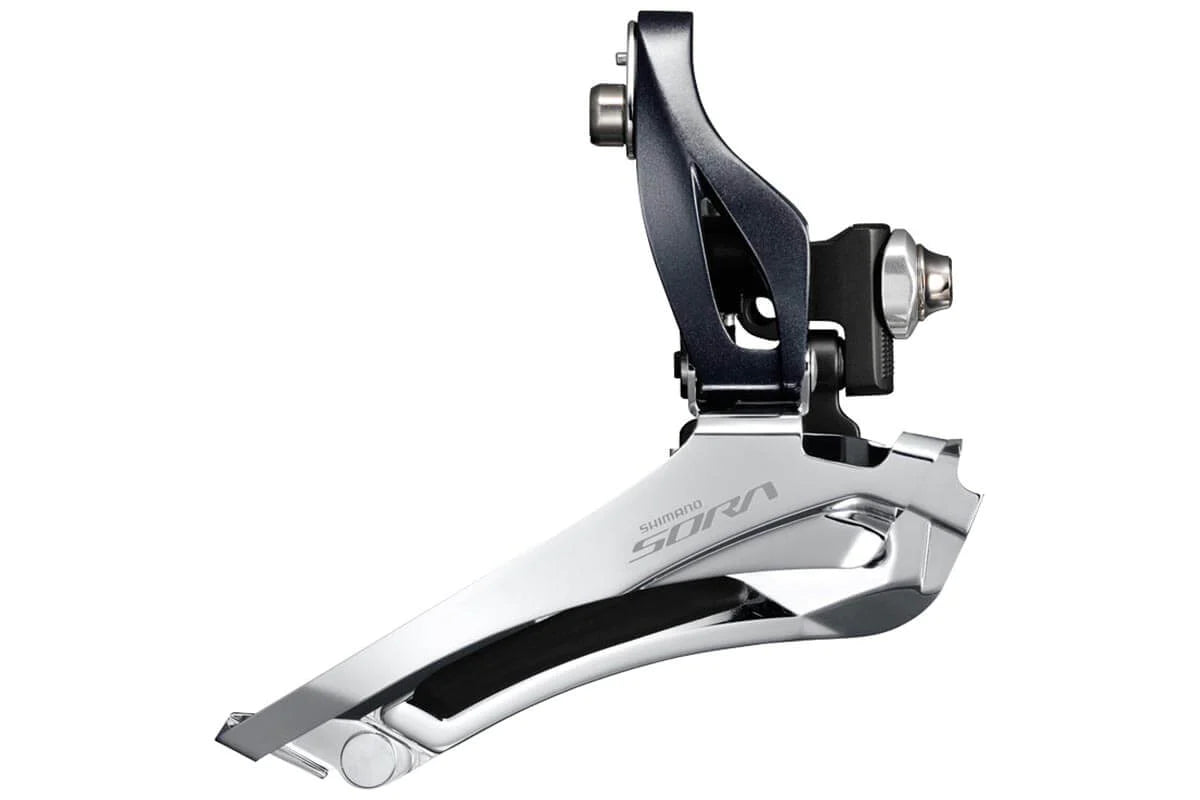 Shimano Sora FD-R3000 2 x 9 Speed Front Derailleur - Braze On Mount ...