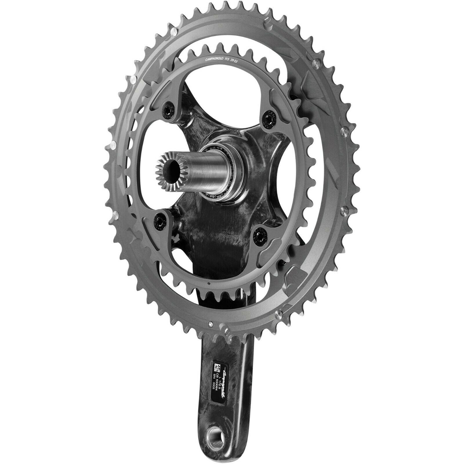 Campagnolo Super Record Ultra Torque 11 Speed Chainset - 53 / 39t 