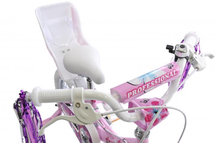 Professional Izzie 12" Wheel Kids Bike - Pink - Sportandleisure.com