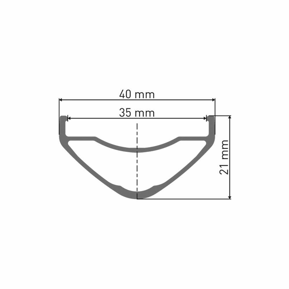 DT Swiss HX 1501 Hybrid Boost Front Wheel - 27.5" - 35mm Rim - 15 x 110mm - Sportandleisure.com