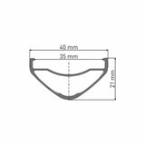 DT Swiss HX 1501 Hybrid Boost Front Wheel - 27.5" - 35mm Rim - 15 x 110mm - Sportandleisure.com