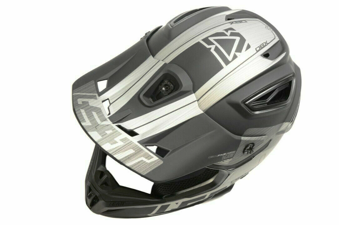 Leatt DBX 5.0 Full Face Enduro Helmet Medium 57-58cm Brushed Black (RRP: £280) - Sportandleisure.com (6968033247386)