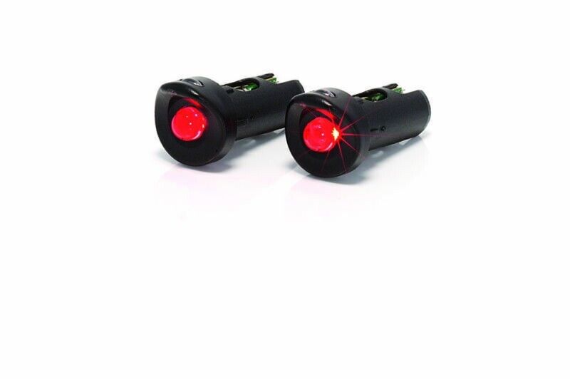 XLC Mini Beam Racing Cycle Handlebar Red LED Light Set - CLS06 - Sportandleisure.com