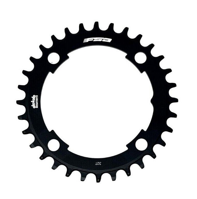 FSA Megatooth MTB Chainring - 104mm BCD - Black - Sportandleisure.com