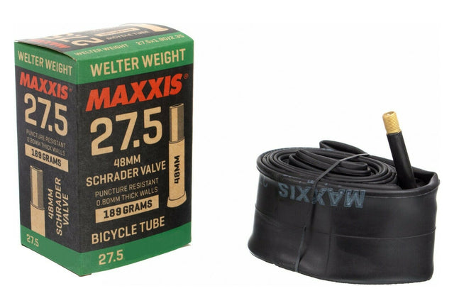 Maxxis Welter Weight 27.5 x 1.50 / 1.75 Schrader Valve Inner Tube - Sportandleisure.com (7106588377242)