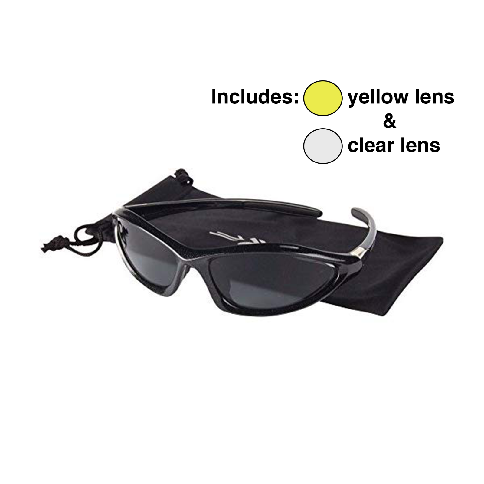 XLC Cape Verde 100% UV Protection Sports Glasses With 2 Interchangeable Lenses - Sportandleisure.com (6968143773850)