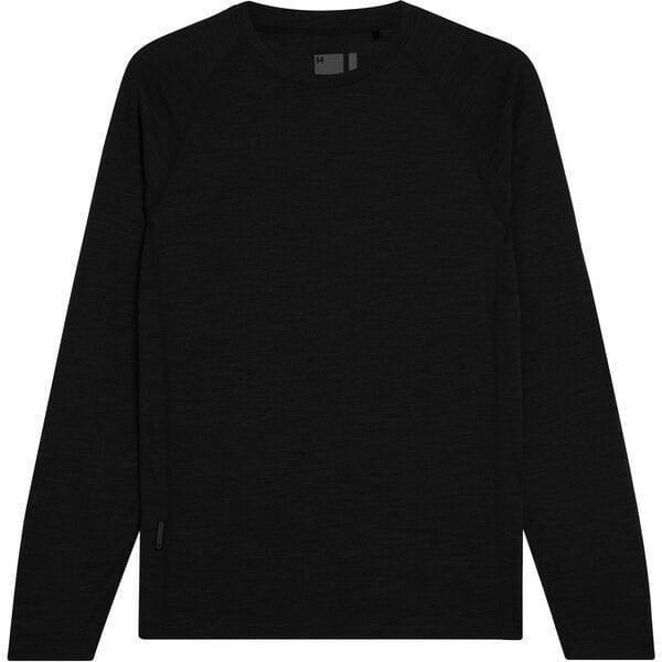 Madison Isoler Merino Long Sleeve Men's Base Layer - Black  - Select Size: - Sportandleisure.com