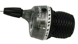 Microshift Puño Twist MS12-6 - Levier De Vitesse 6 Vitesses Pour VTT - Rechange Vélo