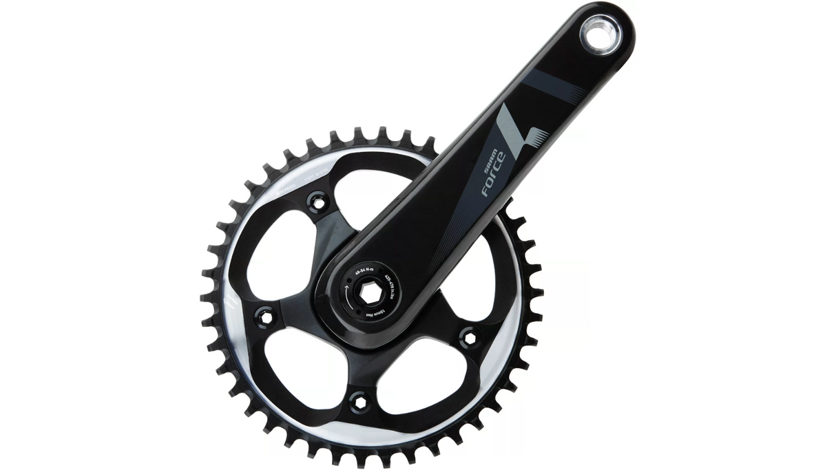 SRAM Force 1 1 x 11 Speed Gravel / Cyclocross Chainset - 50T - 172.5mm Arm - Sportandleisure.com (7448654381313)