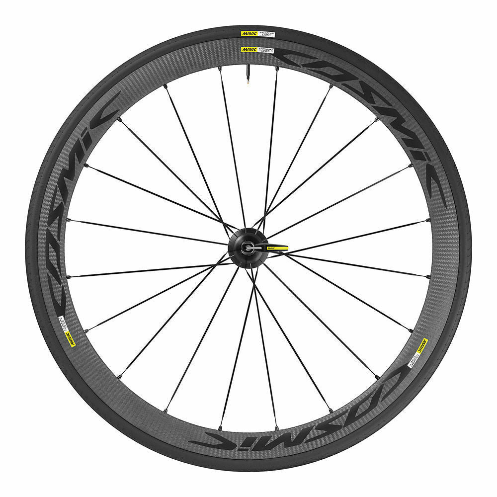 Mavic Cosmic SLE Exalith Rear Wheel With Tyre - 622 x 13c