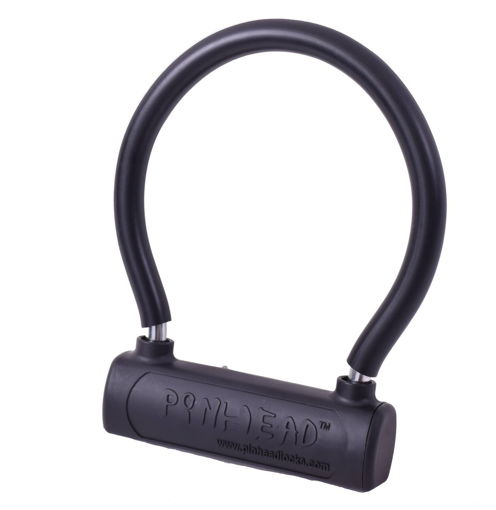Pinhead Bubble Shackle Lock With Q/R Wheel Lock - RRP: £93.99 - Sportandleisure.com