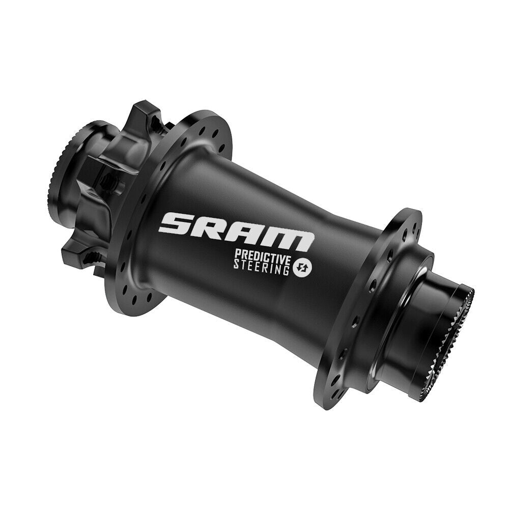 SRAM X0 ハブ 32穴 ブラック SRAM X0 Predictive Steering Front Hub - 15 x 110mm - 32 Hole