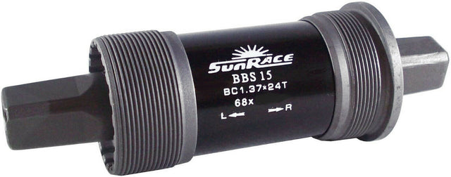 SunRace BBS15 Square Taper Bottom Bracket - 68 x 122mm - Sportandleisure.com
