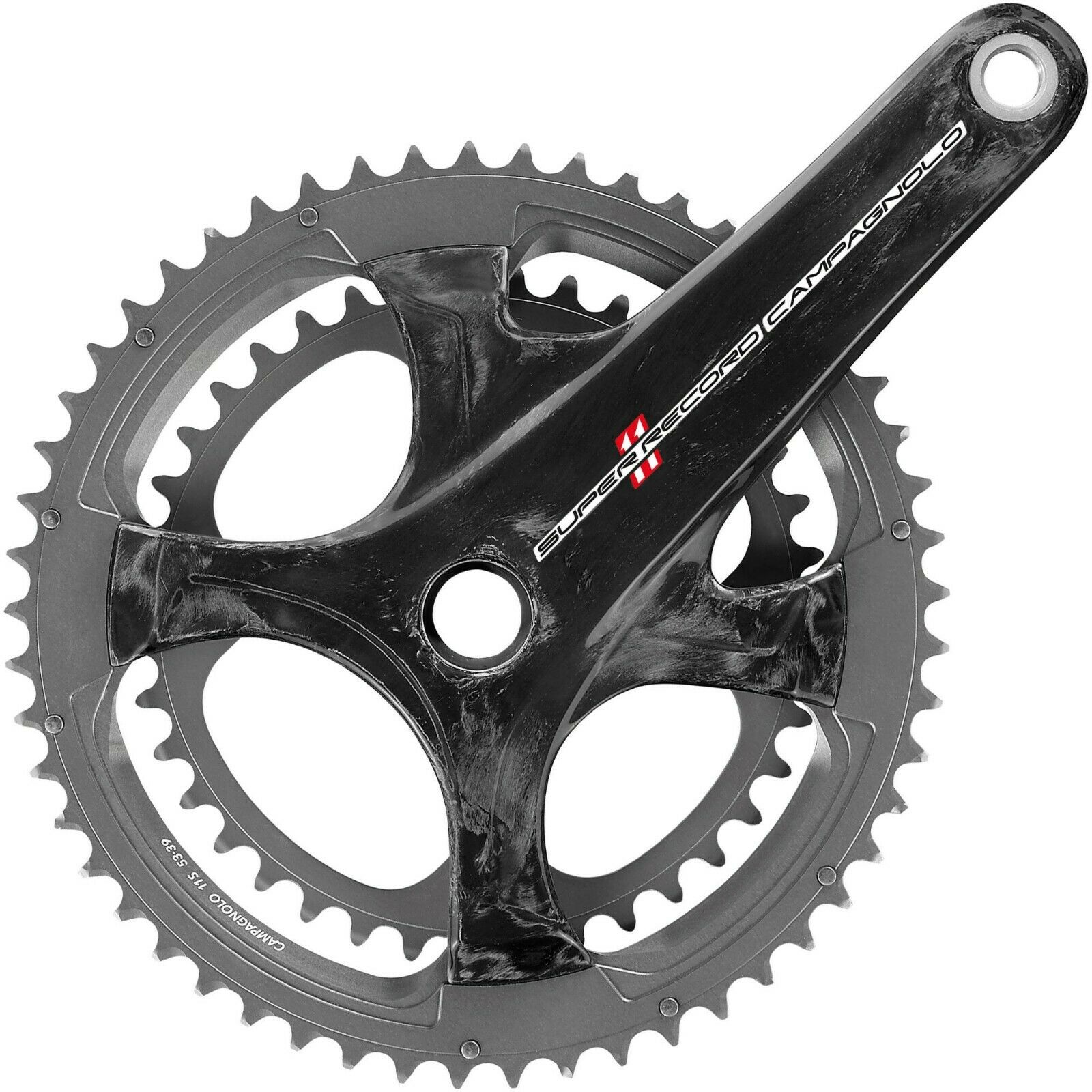 Campagnolo Super Record Ultra Torque 11 Speed Chainset - 53 / 39t 