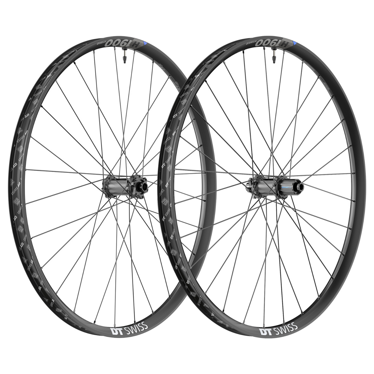 DT Swiss H 1900 Spline Hybrid E-MTB Wheel Set - 27.5" - 35mm Rim - Sportandleisure.com