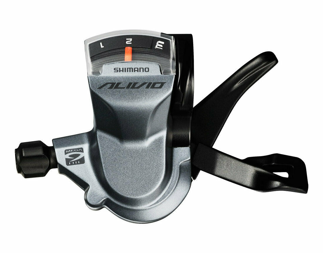 Shimano Alivio M4000 3 Speed Shifter With Gear Cable - Sportandleisure.com (7013802442906)