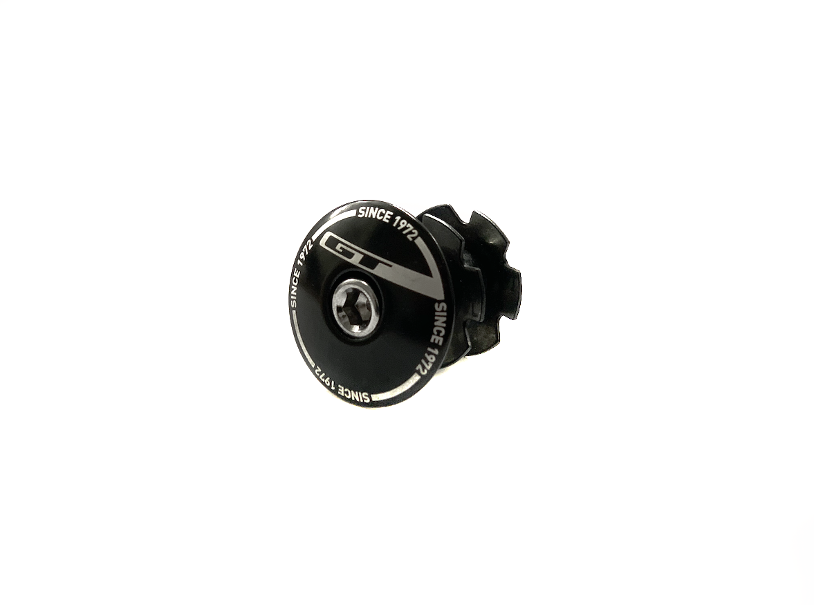 GT Alloy A-Head Cap+1 1/8” (28.6mm) Star Nut Black 28.6mm - Sportandleisure.com (6968133877914)
