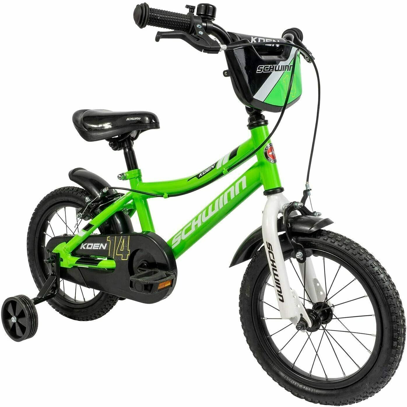 Schwinn Koen 14" Kids Bike - Lizard Green - Sportandleisure.com