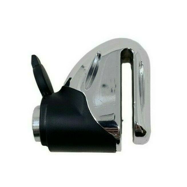 Areo E-Scooter Heavy Duty Disc Lock With Pouch - Chrome - 2 Keys - 5.5mm Pin - Sportandleisure.com (6968029773978)