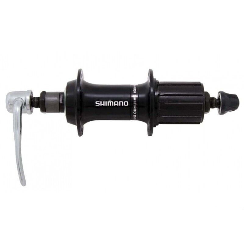 Shimano FH-RM30 7 Speed QR Hub - 135mm OLD - Silver or Black - Sportandleisure.com