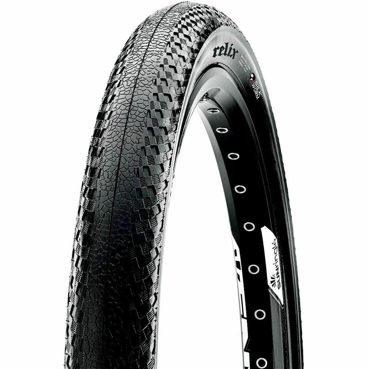 Maxxis Relix Tubular Road Tyre - 700 x 25c - K2 - SilkWorm