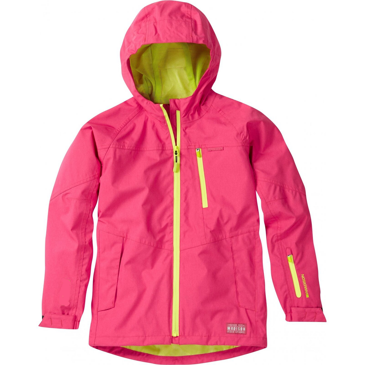 Red waterproof 2025 cycling jacket
