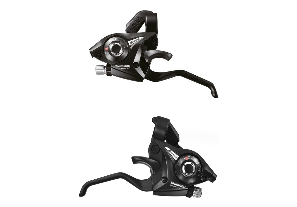 Shimano 8 speed shifter set hotsell