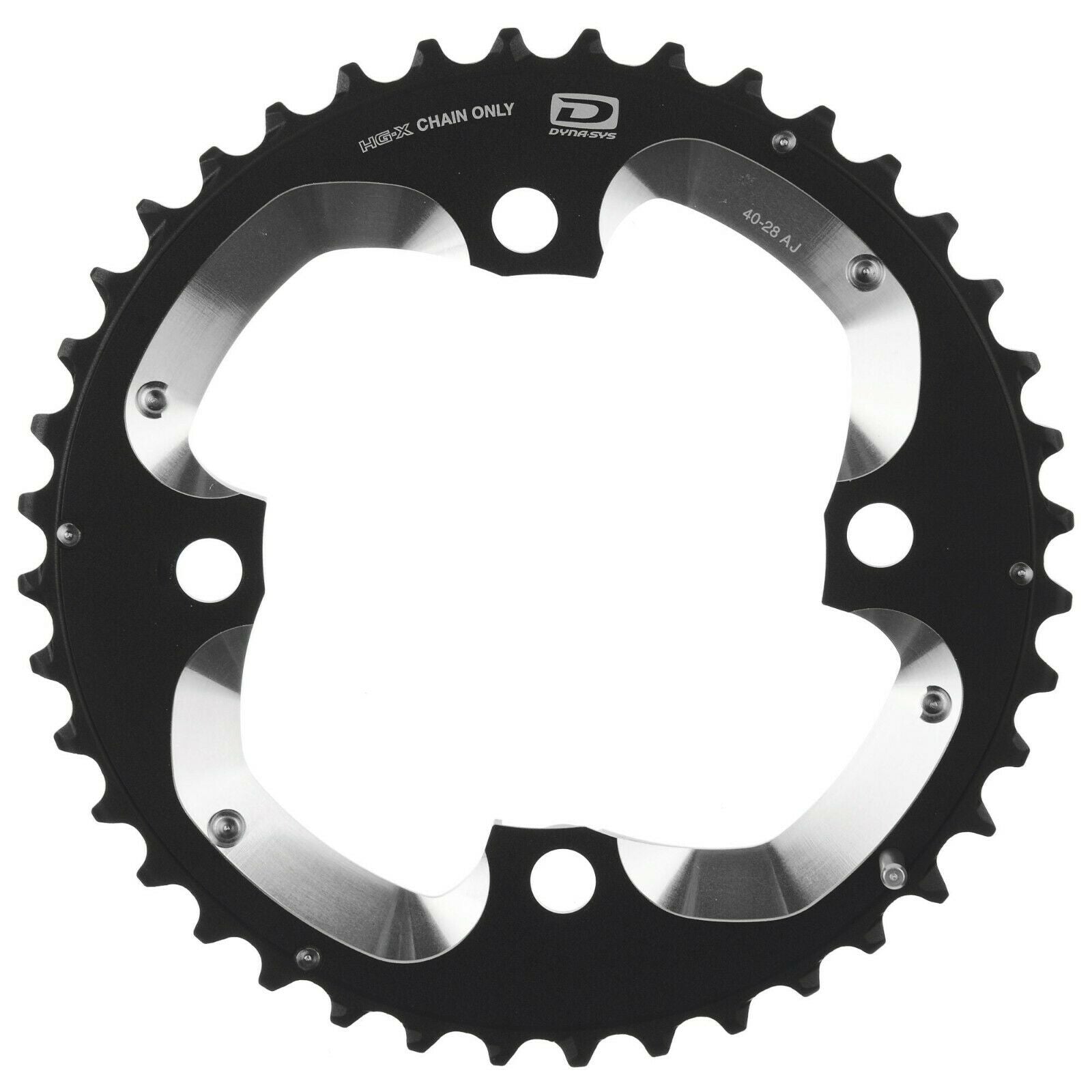 Shimano Deore XT FC-M785 38T 10 Speed Double Chainring - 104mm BCD - 38T-AT - Sportandleisure.com (7507450921217)