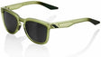 100% Hudson Sunglasses Matte Translucent Olive Slate - Black Mirror Lens - Sportandleisure.com (7075177529498)