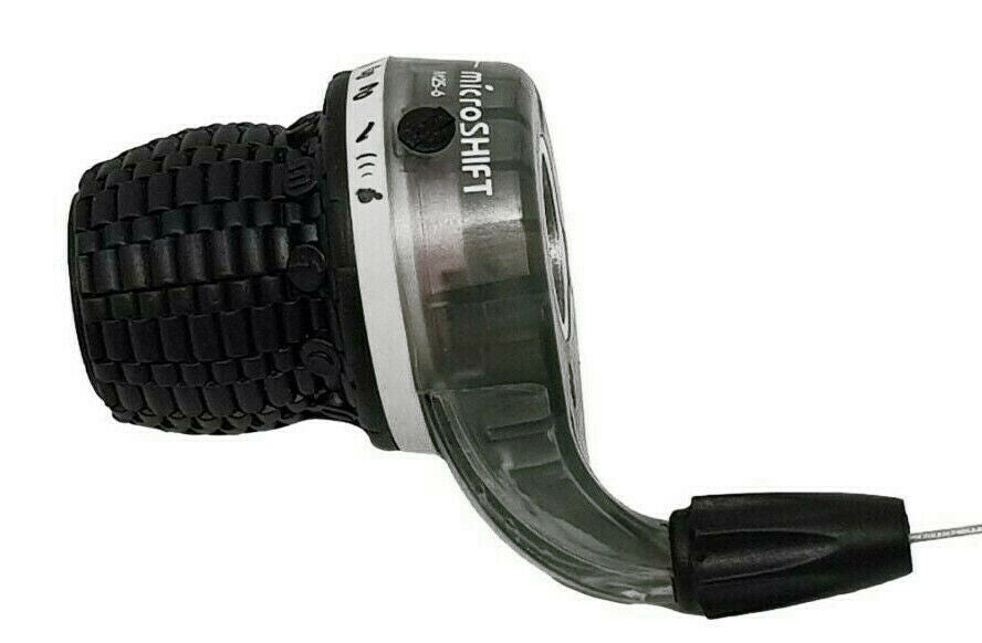 Microshift M25-6 6 Speed Shimano Compatible Twist Grip - Clear - Sportandleisure.com (6968061984922)