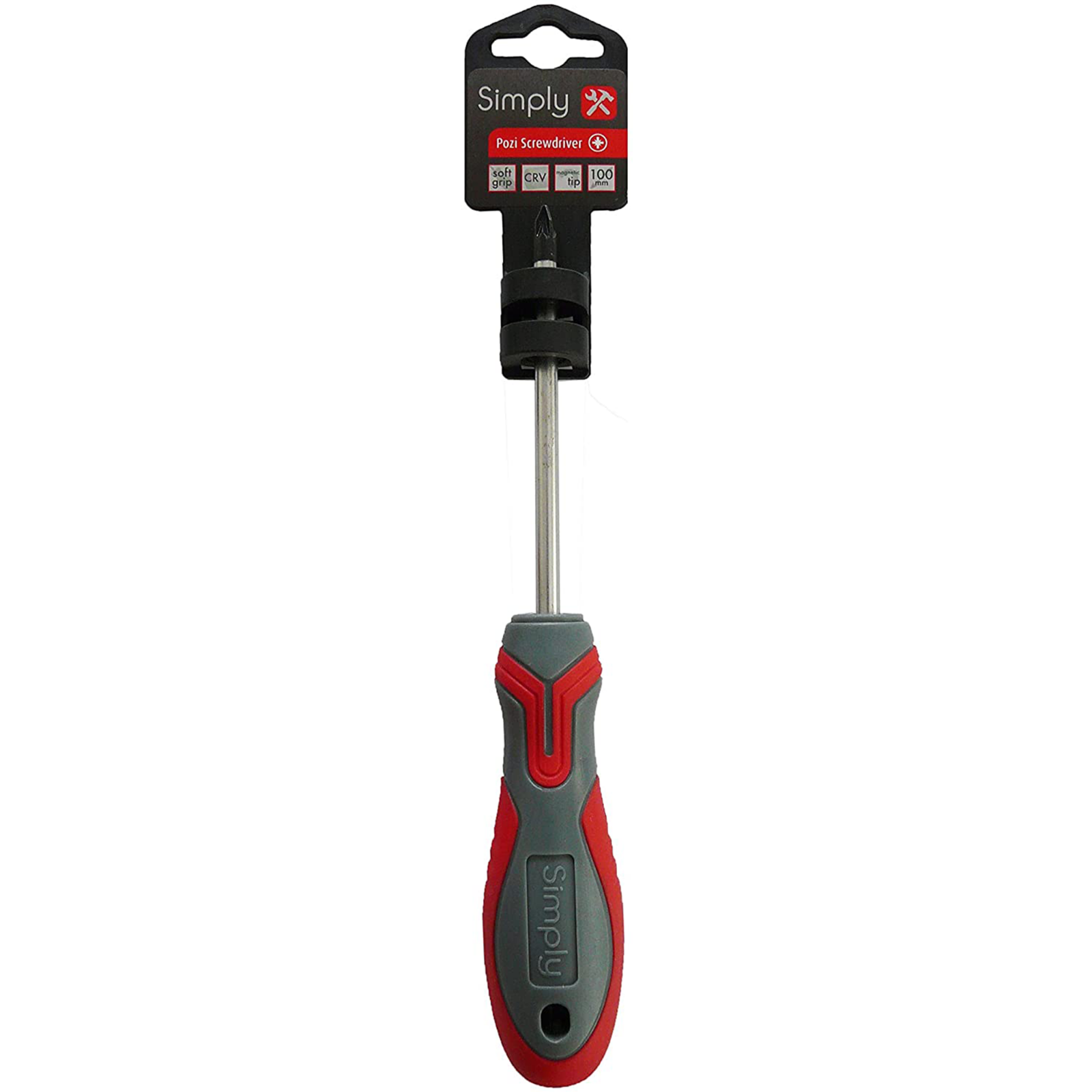 100mm Pozidriv Magnetic Tip Screwdriver By Simply Tools - Sportandleisure.com (6968005591194)