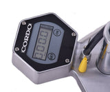 Cordo Inspire Traditional Wooden Handle Track Pump - High Volume - Digital Gauge - Sportandleisure.com (6968016666778)