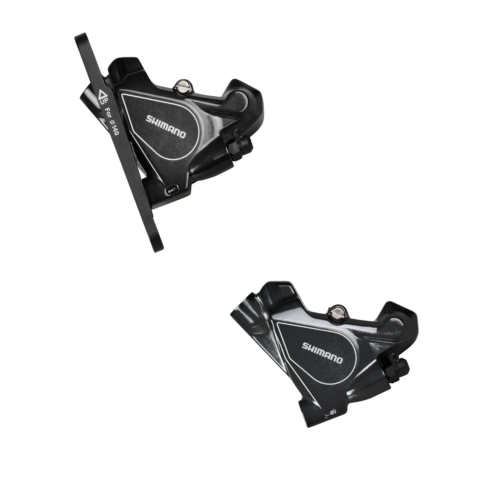 Shimano BR-RS805 Flat-Mount Disc Brake Caliper Set + Resin Pads with Fins - Sportandleisure.com (7510093857025)