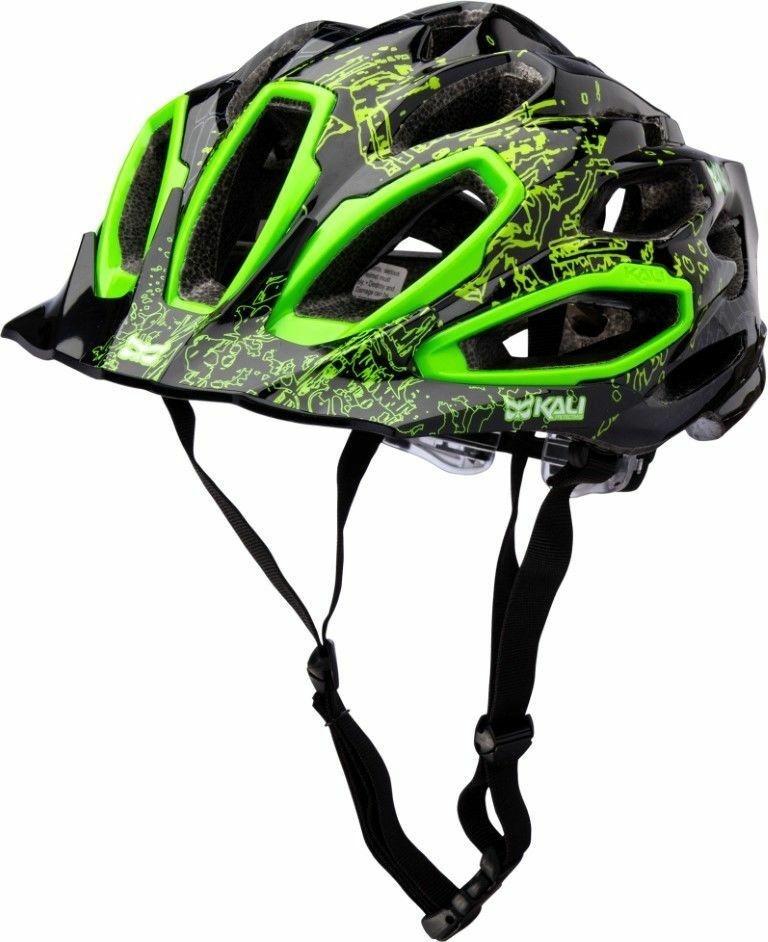 Kali Maraka MTB XC Helmet - Lime Green 52 – 58cm - Sportandleisure.com (6968077942938)