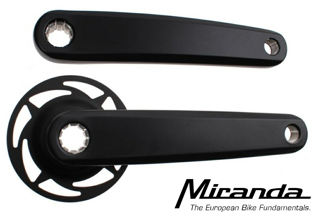 Miranda Delta Chainset For Bosch Gen 2 E-Bikes - Alloy Crank - 175mm - ISIS - Sportandleisure.com (6968089673882)