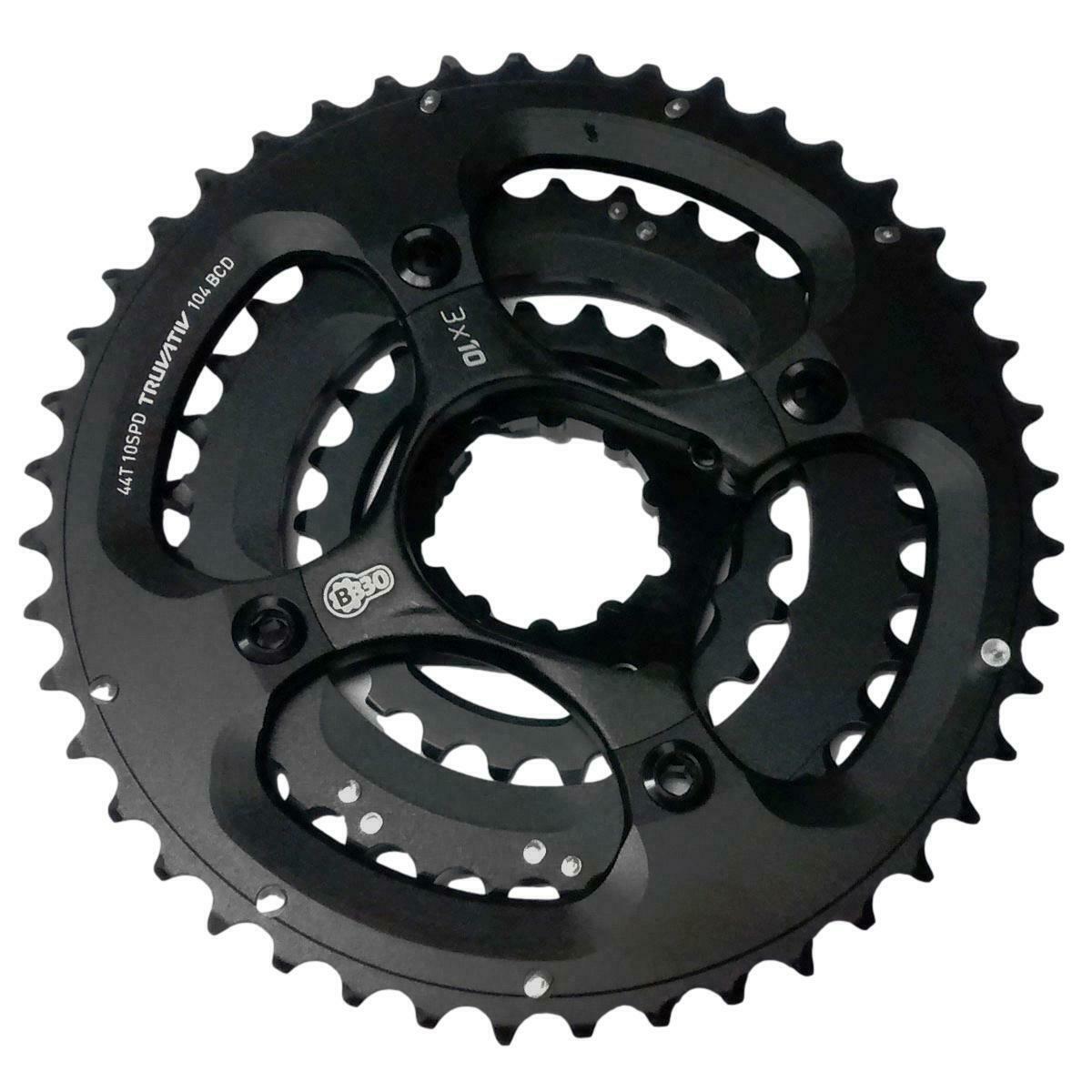 SRAM Truvativ X9 Triple 10 Speed BB30 Chainring Set 44 /33