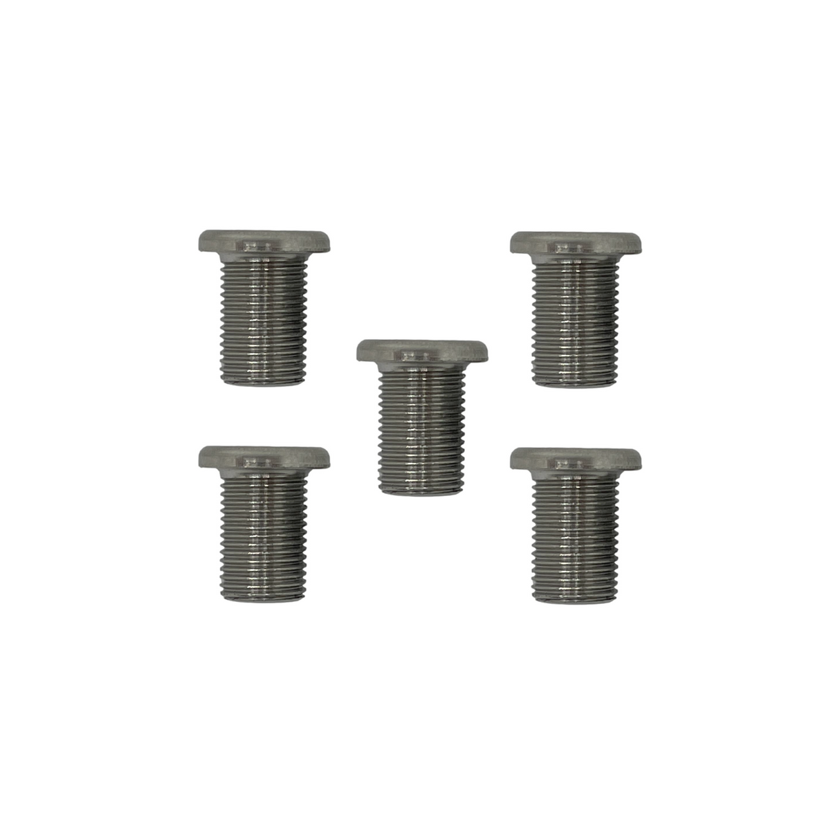 Universal Triple Chainring Fixing Bolts - Silver - Stainless Steel - Choose QTY - Sportandleisure.com (6968057036954)